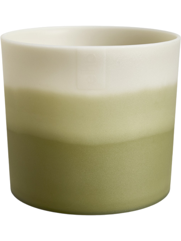 Colour Gradient Round Bamboo Green