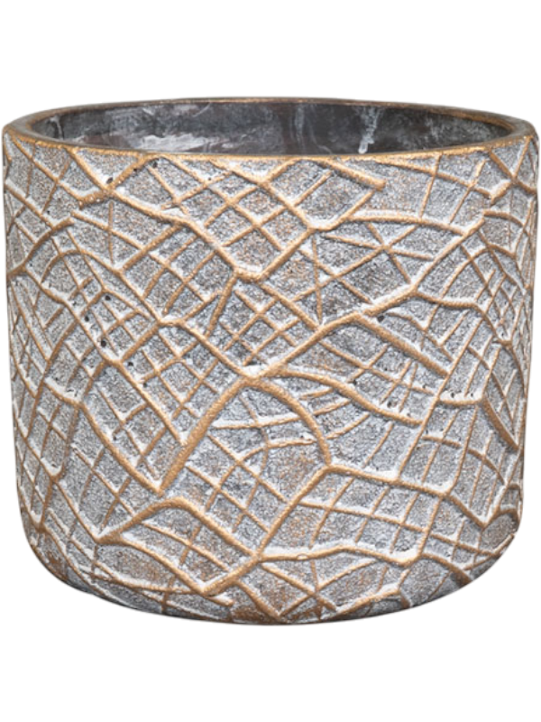 Denzel Pot Shiny Concrete